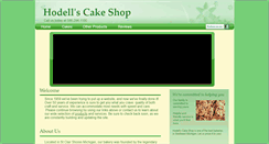 Desktop Screenshot of hodellscakeshop.com